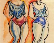 乔治 格罗兹 : Variete Tanzerinnen